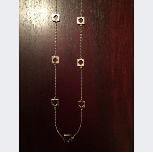 Kate spade open spade necklace - Picture 2 of 3